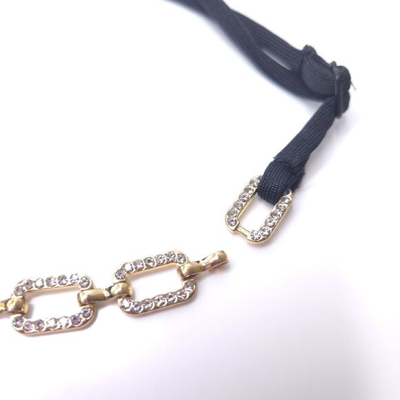 Jason Wu Black Jumpsuit with Chain Straps - Picture 15 of 16